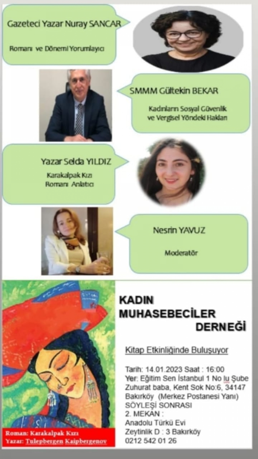 Tulepbergen Kaipbergenov, Karakalpak Kızı