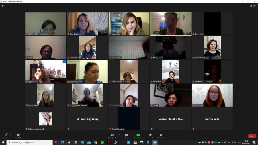 ZOOM TÜRKİYELİ KADIN MUHASEBECİLER TOPLANTISI
